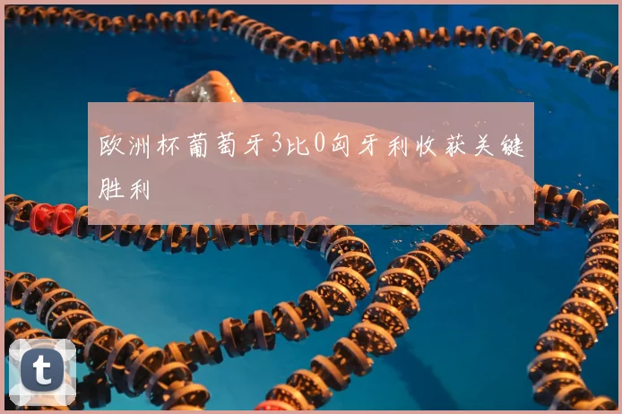 欧洲杯葡萄牙3比0匈牙利收获关键胜利